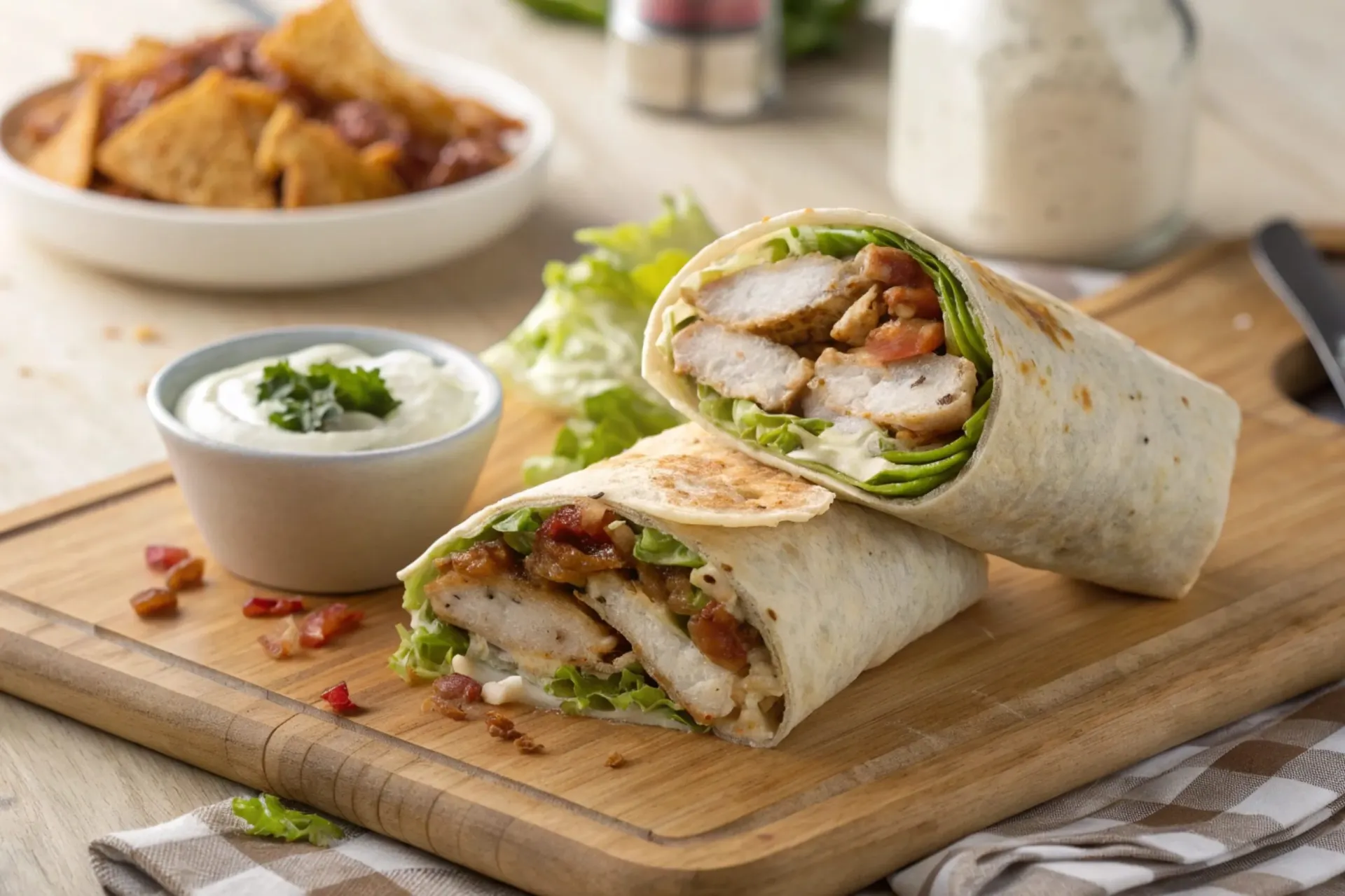 WRAP DE POLLO
