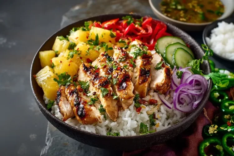 Hawaiian Chicken Bowl