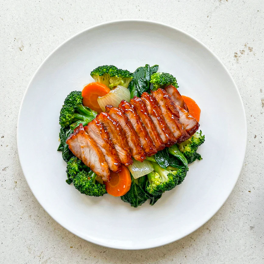 Char siu pork 