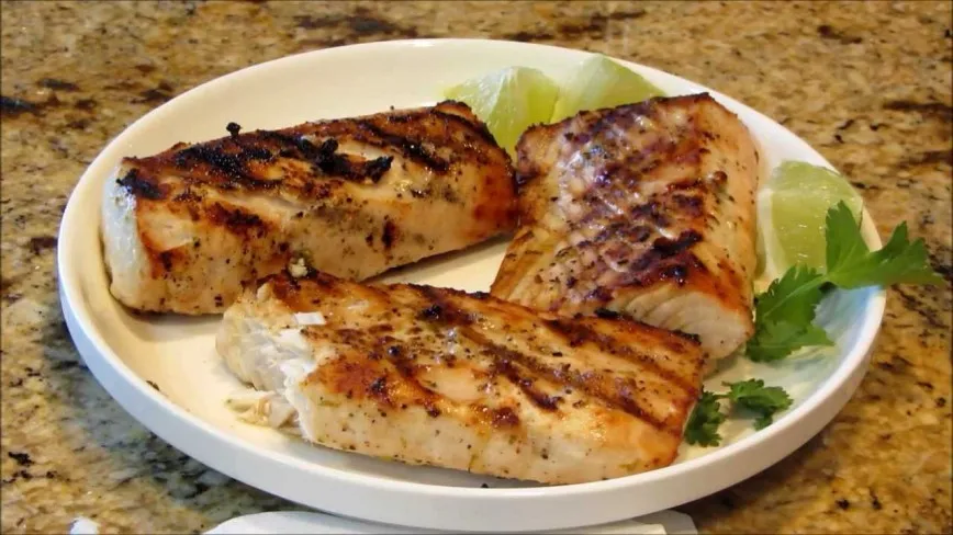 Pescado a la plancha / Grilled Wahoo - ONO