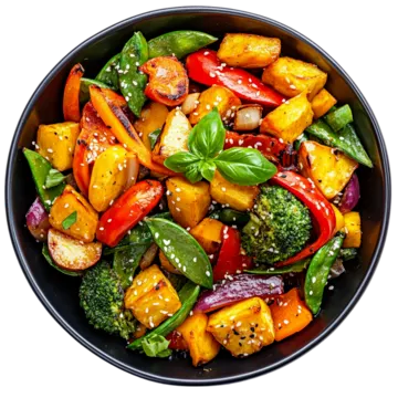 Vegetales al wok